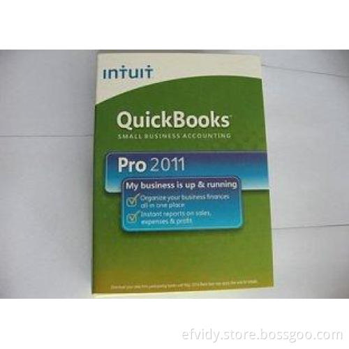 Intuit QuickBooks Pro 2011 for Windows Office Utility Accou